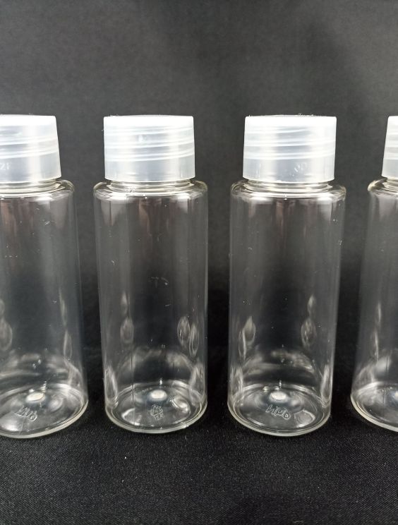 Envase 30ml en pet transparente con tapa plástico natural – Jab Envases  Plásticos