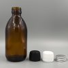 Botella en vidrio 250ml modelo EUROPA con tapa