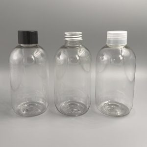 Envases de 200ml en PET modelo OMEGA con tapa varias opciones
