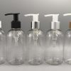 Envases de 200ml en PET modelo OMEGA con cremera dispensadora plástica o de metal