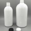 Botellas en PET blanco 500ml y 1 lt con tapa precintada