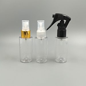 Envase de 50ml en Pet modelo HEAVEN con Spray