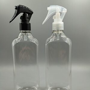 Envases de 300ml en PET modelo ACQUA con minigatillo spray