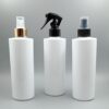Envases de 400ml en PET modelo HEAVEN BLANCO con spray  y minigatillo spray
