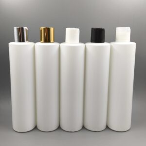 Envase 300ml modelo SAFIRA Blanco con Tapa DISC TOP varios colores