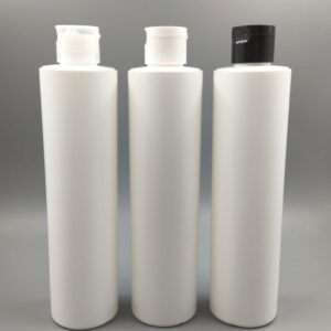 Envase 300ml modelo SAFIRA Blanco con Tapa FLIP TOP varios colores