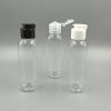 Envases de 60ml en PET modelo PETER con diferentes opciones de tapas