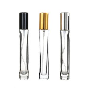 Perfume 10ml spray DORADO, PLATEADO o NEGRO