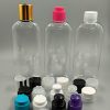 Envases modelo Soft 250ml en PET con diferentes opciones de tapas