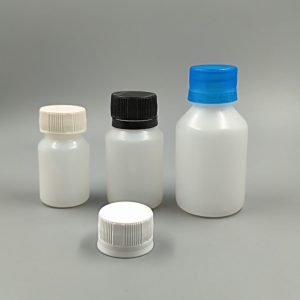 Envases en PAD de 30ml, 60ml y 100ml con tapa precintada