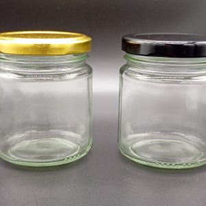 Frasco bollón Conserva 200ml en vidrio con tapa de metal