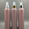 Envase en 250ml Lila con spray metal plateado y dorado