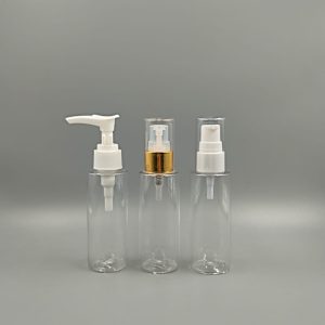 Envases de 60ml en PET modelo HEAVEN con gota a gota o cremera dispensadora