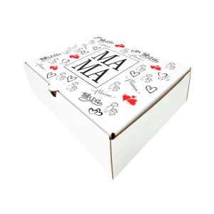 CAJA de cartón medidas 24 x 18 x 6,5 (nº 1)